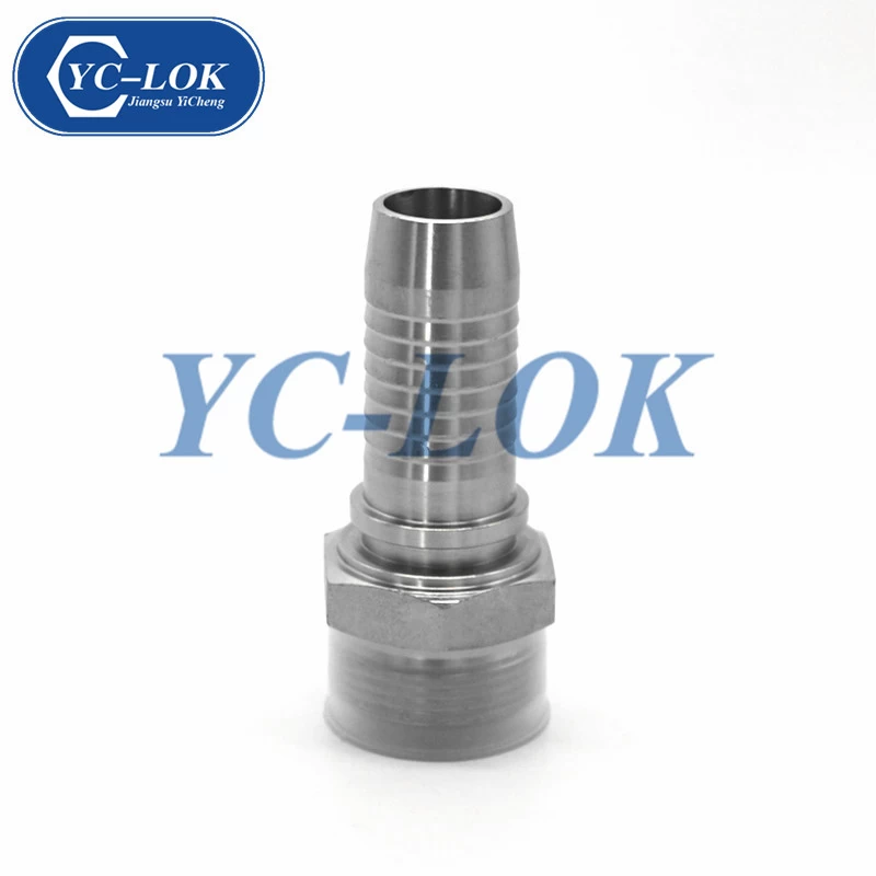 China High Quality Carbon Steel Swage Hose Fitting manufacturer
