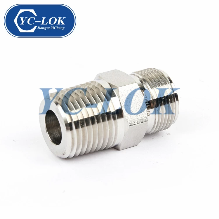 China Manufacturing 34 Stainless Steel Quick Fitting Male Threaded Coupling manufacturer