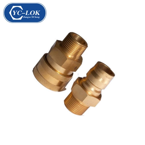 China Non-Valve Brass Coupling for Water Transfering manufacturer