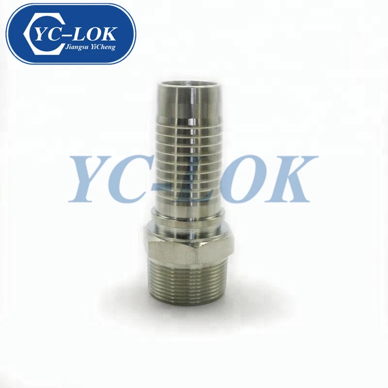 China Professional Factory Hydraulic NPT male hose fittings manufacturer