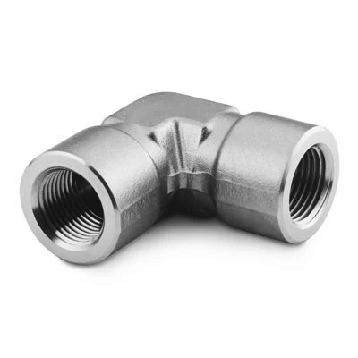 China Stainless Steel Pipe Fitting Elbow 1/2 in Female NPT manufacturer
