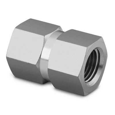 China Stainless Steel Pipe Fitting  Hex Coupling 14 in Female NPT manufacturer
