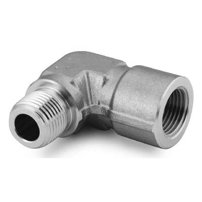China Stainless Steel Pipe Fitting  Street Elbow 14 in  Female NPT x 14 in Male NPT manufacturer