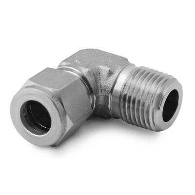 China Stainless Steel Swagelok Tube Fitting  Male Elbow  12 in. Tube OD x 12 in  Male NPT manufacturer