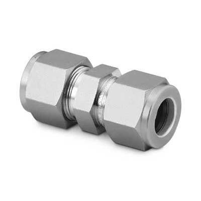 China Stainless Steel Swagelok Tube Fitting Union 14 in Tube OD manufacturer