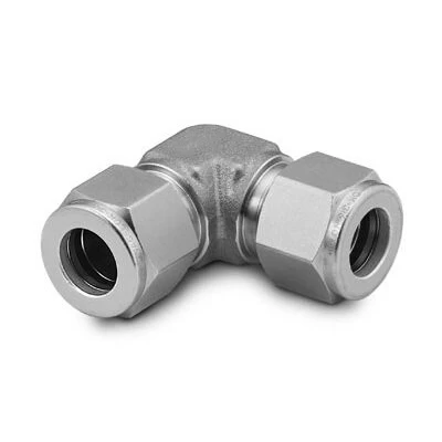 China Cotovelo de união de encaixe de tubo de aço inoxidável Swagelok 12 no diâmetro externo do tubo fabricante