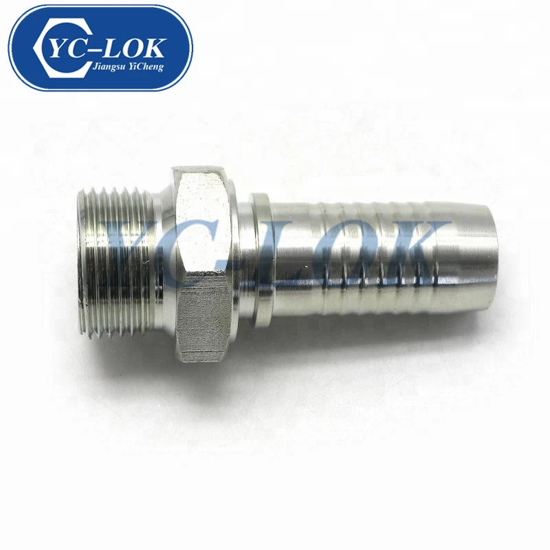 China Top selling customized hydraulic hose fittings with factory manufacturer