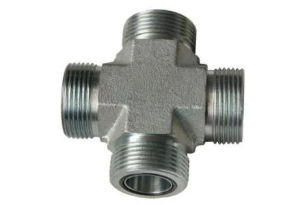 China XE Metric Male oring cross tube fittings manufacturer