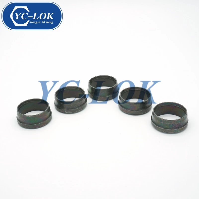 Chine YC-LOK prix de fabrication en acier inoxydable anneau de coupe fabricant