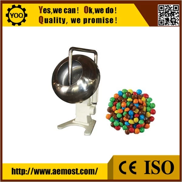 porcelana Chocolate coating sugar coating pan/chocolate coater machine/ candy polishing machine fabricante