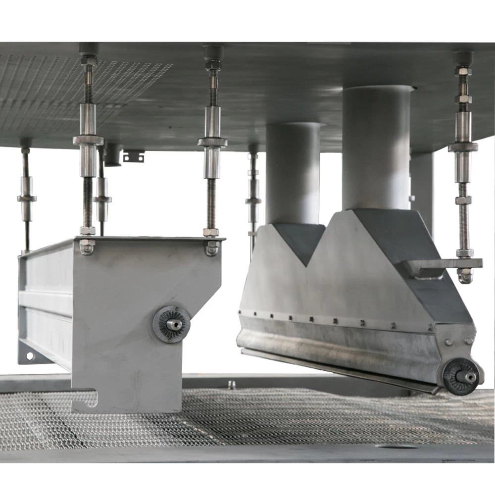 Chocolate Enrobing Coating Machine with Cooling Tunnel and Nut Spreader