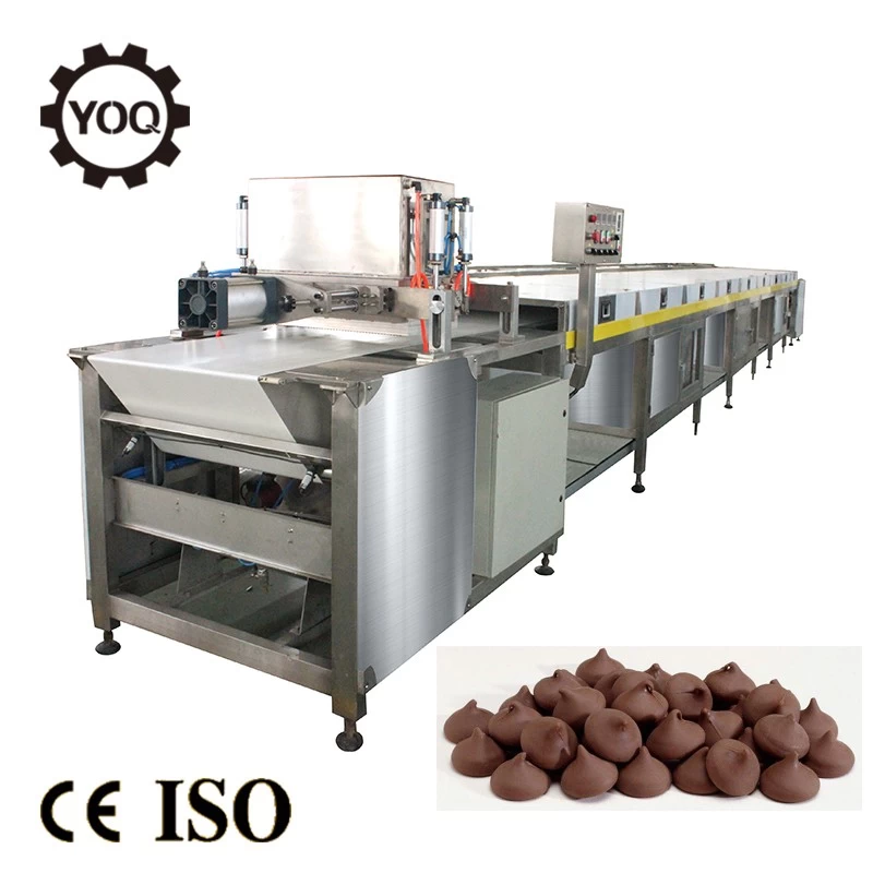 China Chocolate chip machine chocolate dropping line chocolate chips depositor machine chip depositing machine fabricante