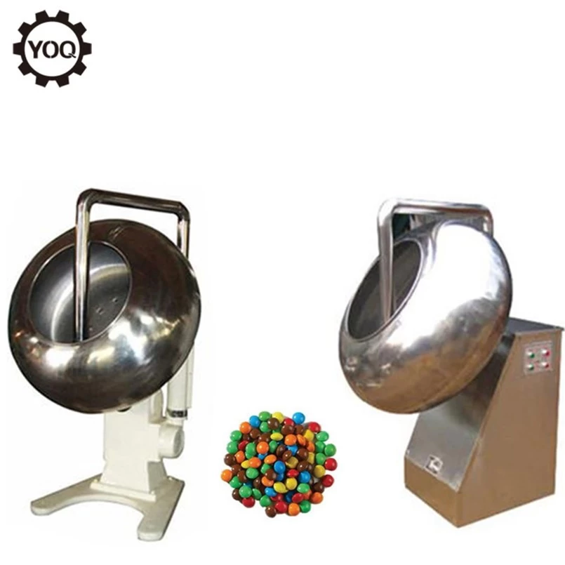 China chocolate enrobing polishing machine, chocolate coating polishing pan machine manufacturer