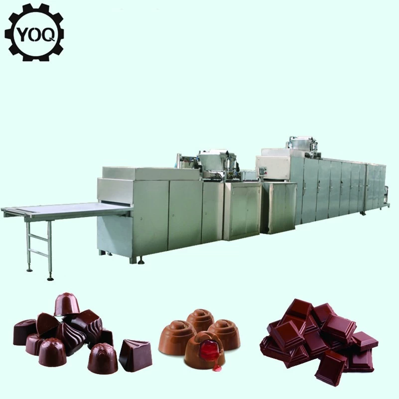 Linea di produzione automatica di barrette di cioccolato