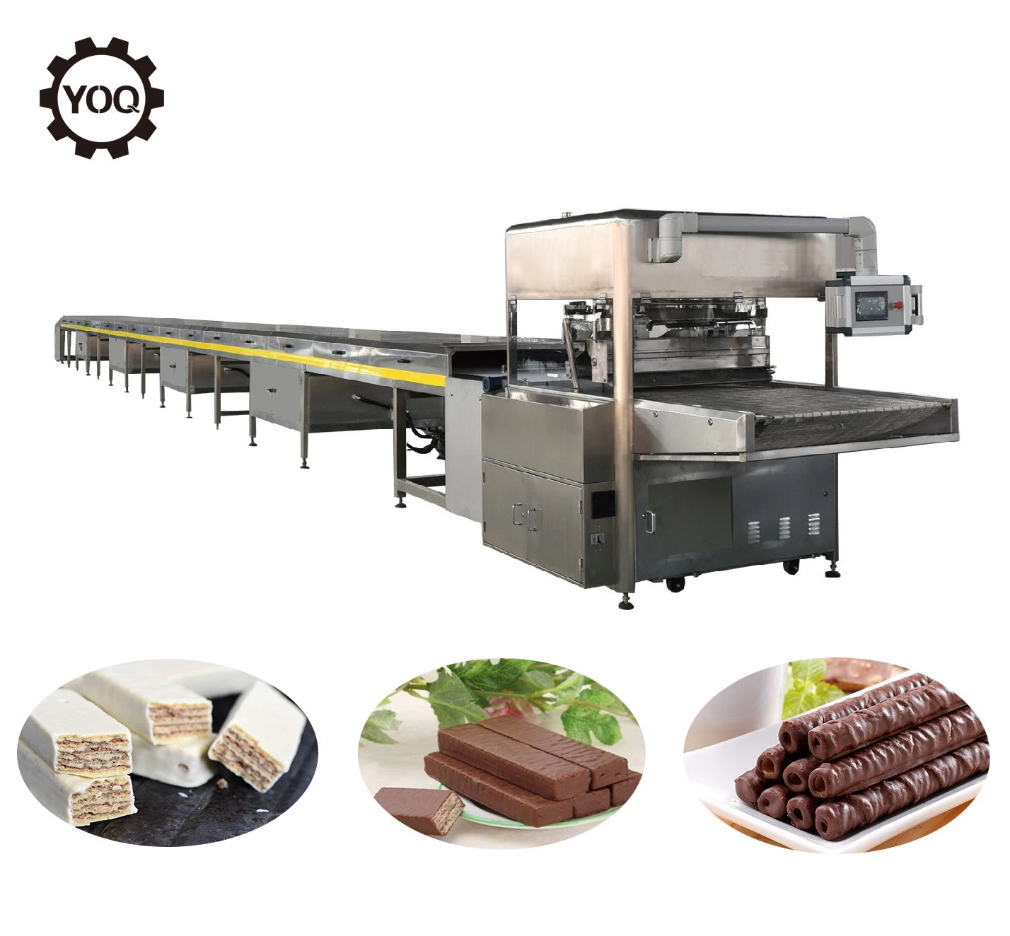 Chocolate Enrobing Line for Family Business