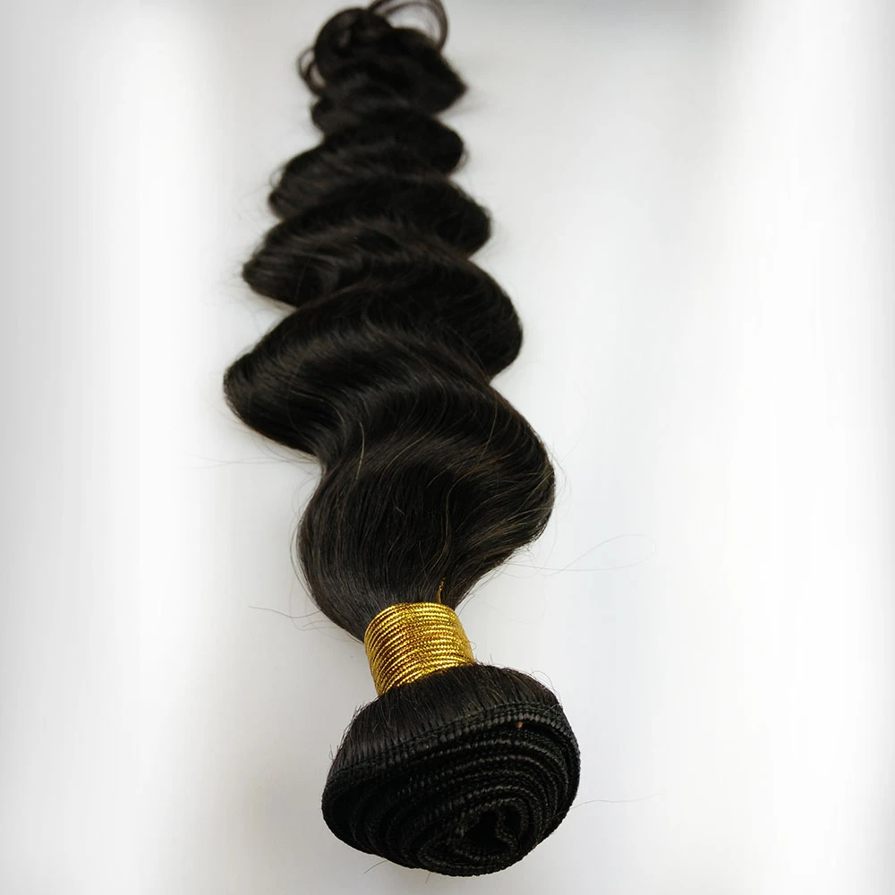 100% human hair wave top quality 100g bundles natural color hair