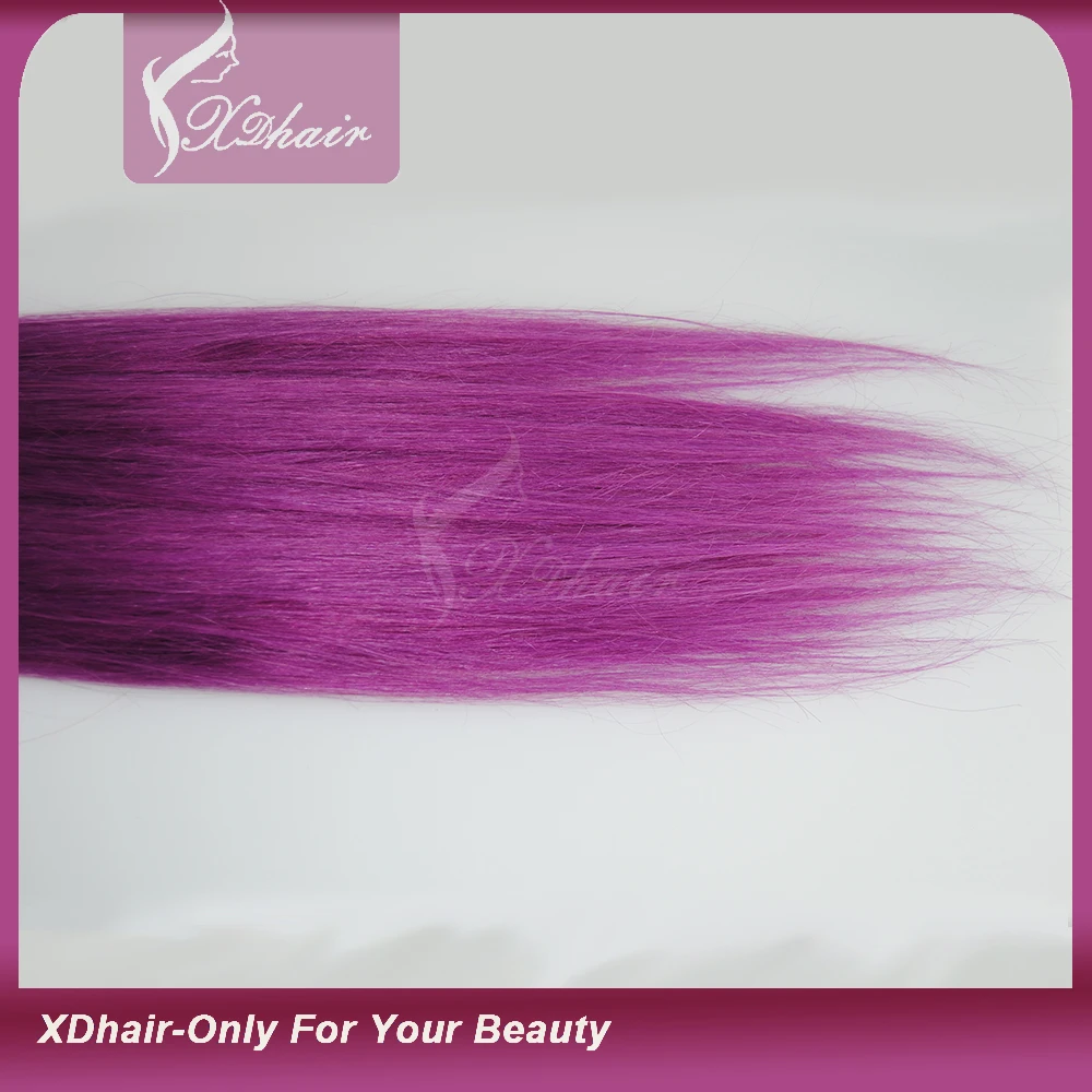 24inch Stick Tip Hair straight menselijk haar 100S 100g Ik Tip hair extensions op voorraad