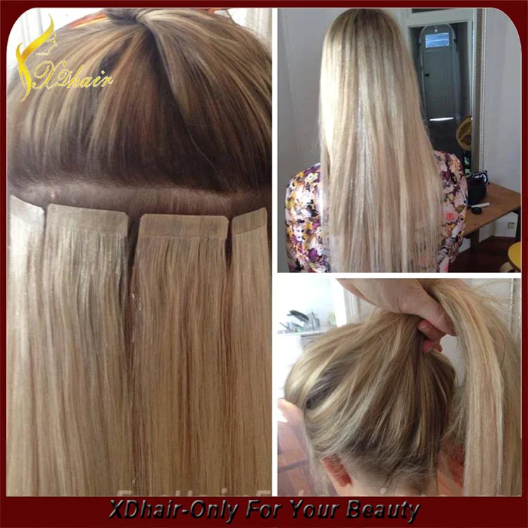 Best Wholesale Websites 16 Inch To 36 Inch 100% Unprocessed Natural Tape Hair Extensions