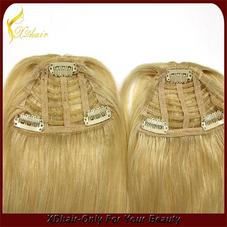 Best selling products wholesale price top grade 100% unprocessed Brazilian virgin remy human hair clip in bangs hair extension