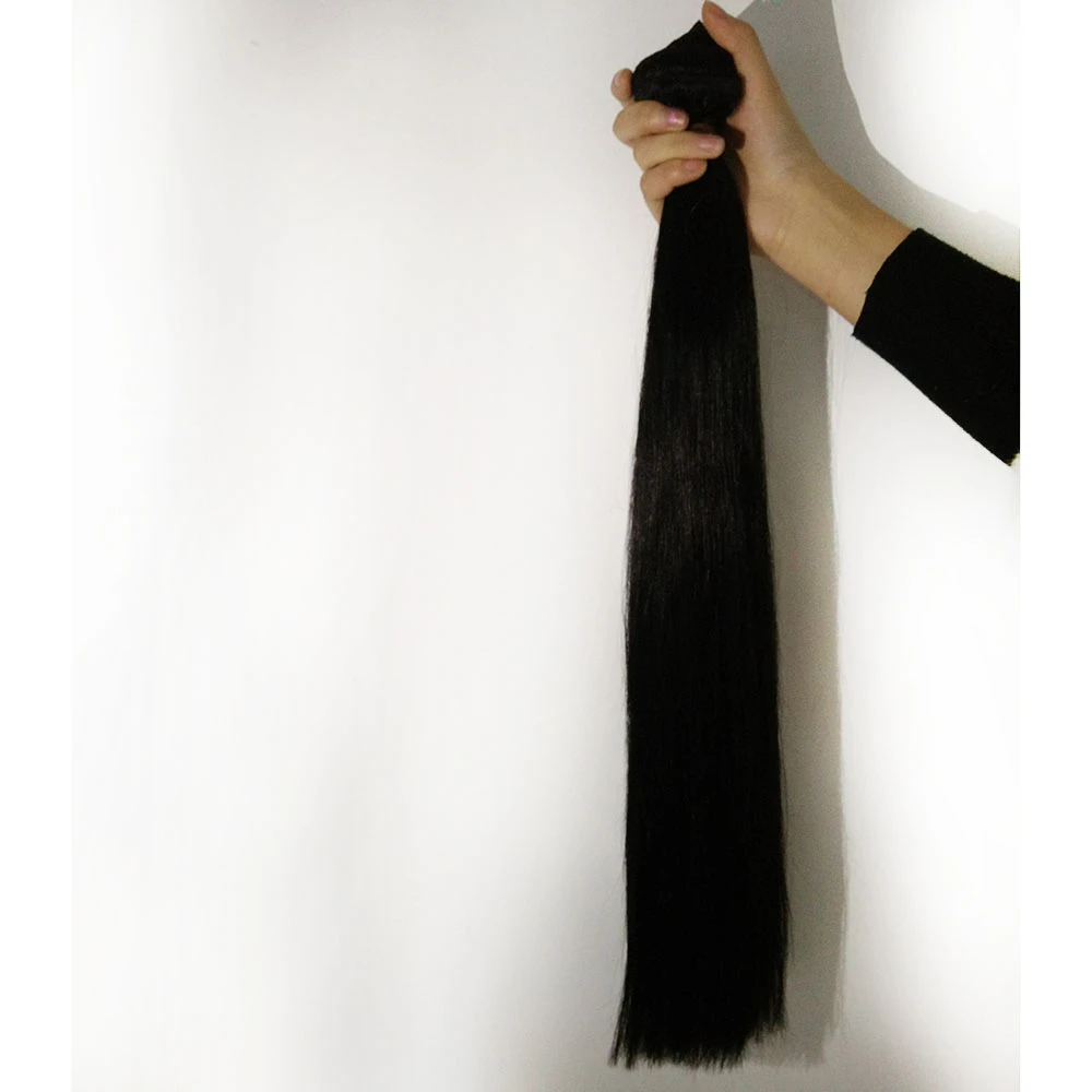 Clip in human hair extension from 100g to 260g cheap price hair