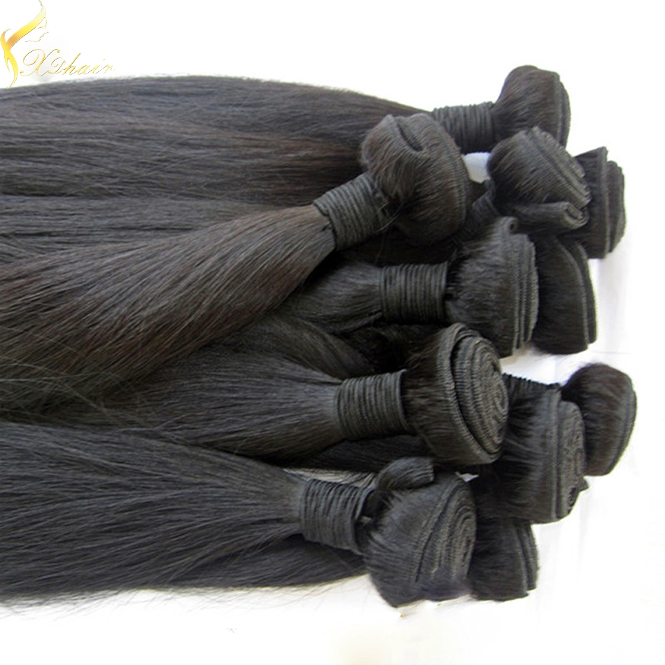 High Feedback Double Drawn 7A 1B Color Hair Weave 100 Human