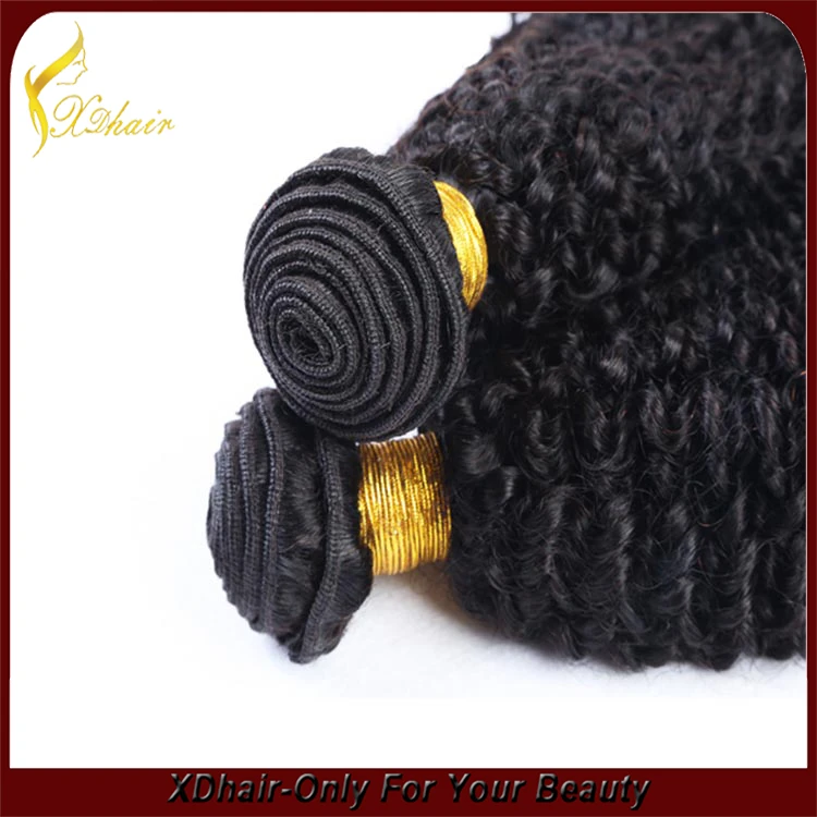 New product hot selling high quality 100% Brazilian virgin remy human hair weft bulk deep wave natural looking double weft hair weave