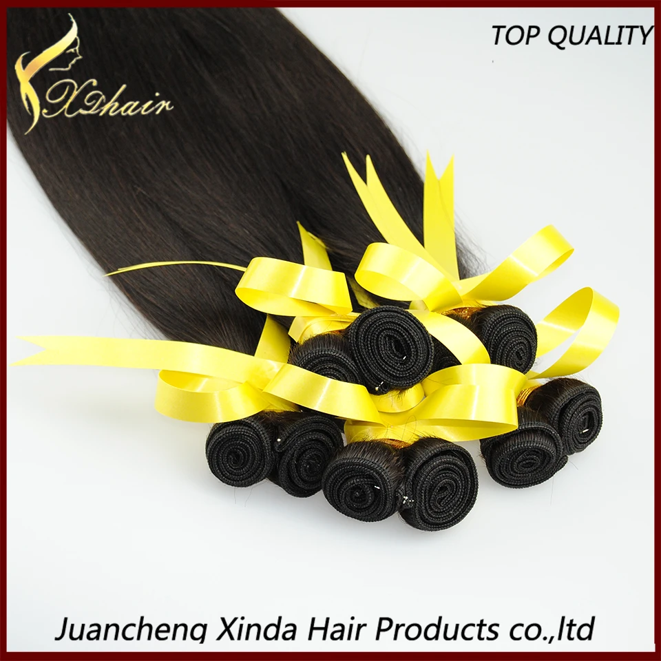 Online Shopping India 22 Inch Human Hair Weave Extension 100% Natural Indian Human Hair