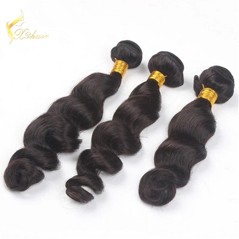 Китай Top Grade Virgin Wholesale Brazilian Loose Body Wave Human Hair Weaving производителя