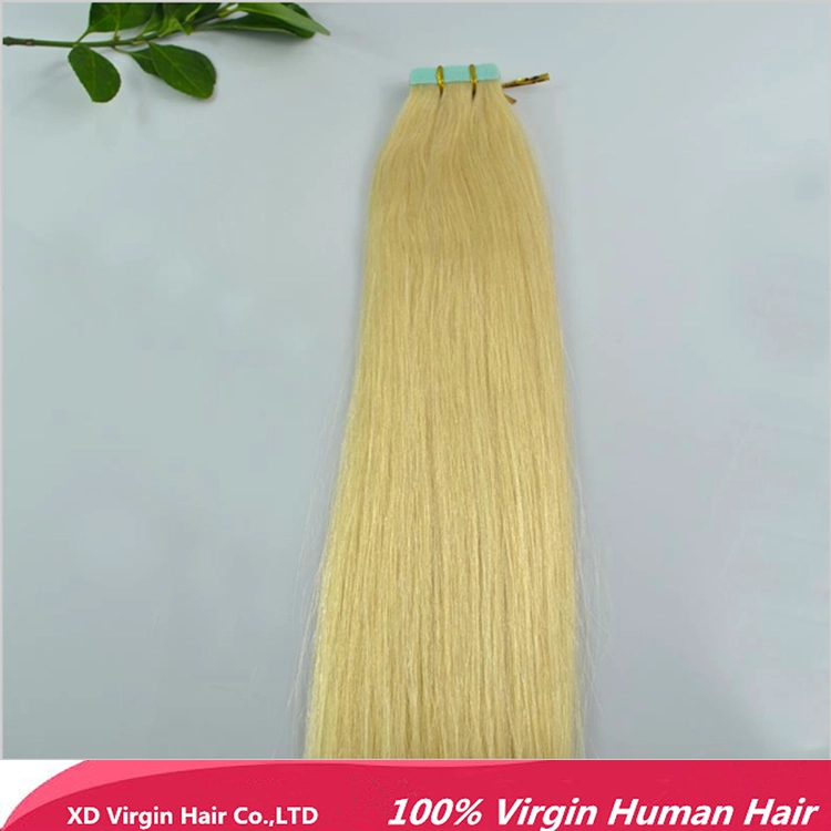 Wholesale price human hair extension skin weft pu tape hair
