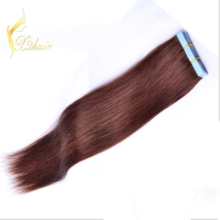 grade 6A shedding free remy tape in human hair extension brazilian hair tape hair