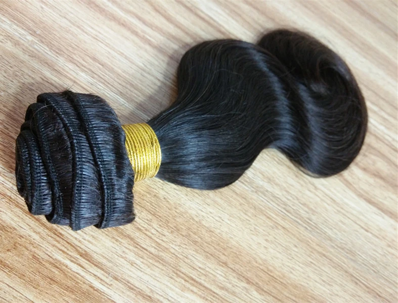 small piece body wave human hair extension for women hair