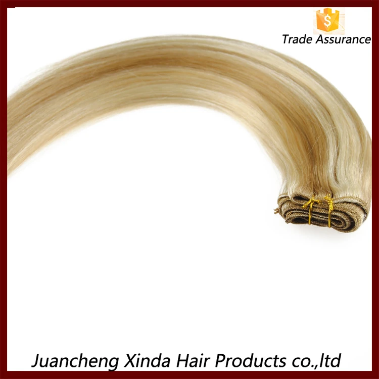 wholesale top grade best selling products colored brazilian piano color hair weave