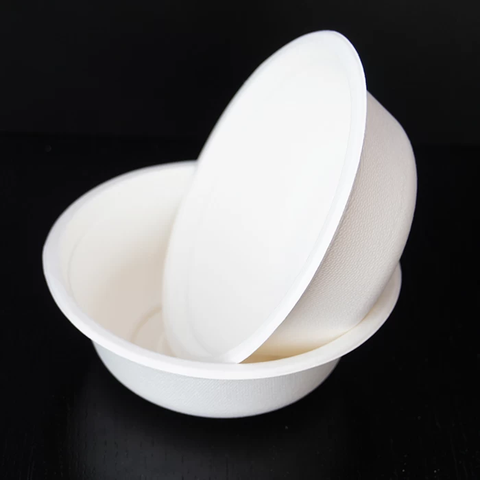 Fabricante de microondas de tazón de sopa de bagazo de caña de azúcar desechable degradable de 500 ml de 18 oz