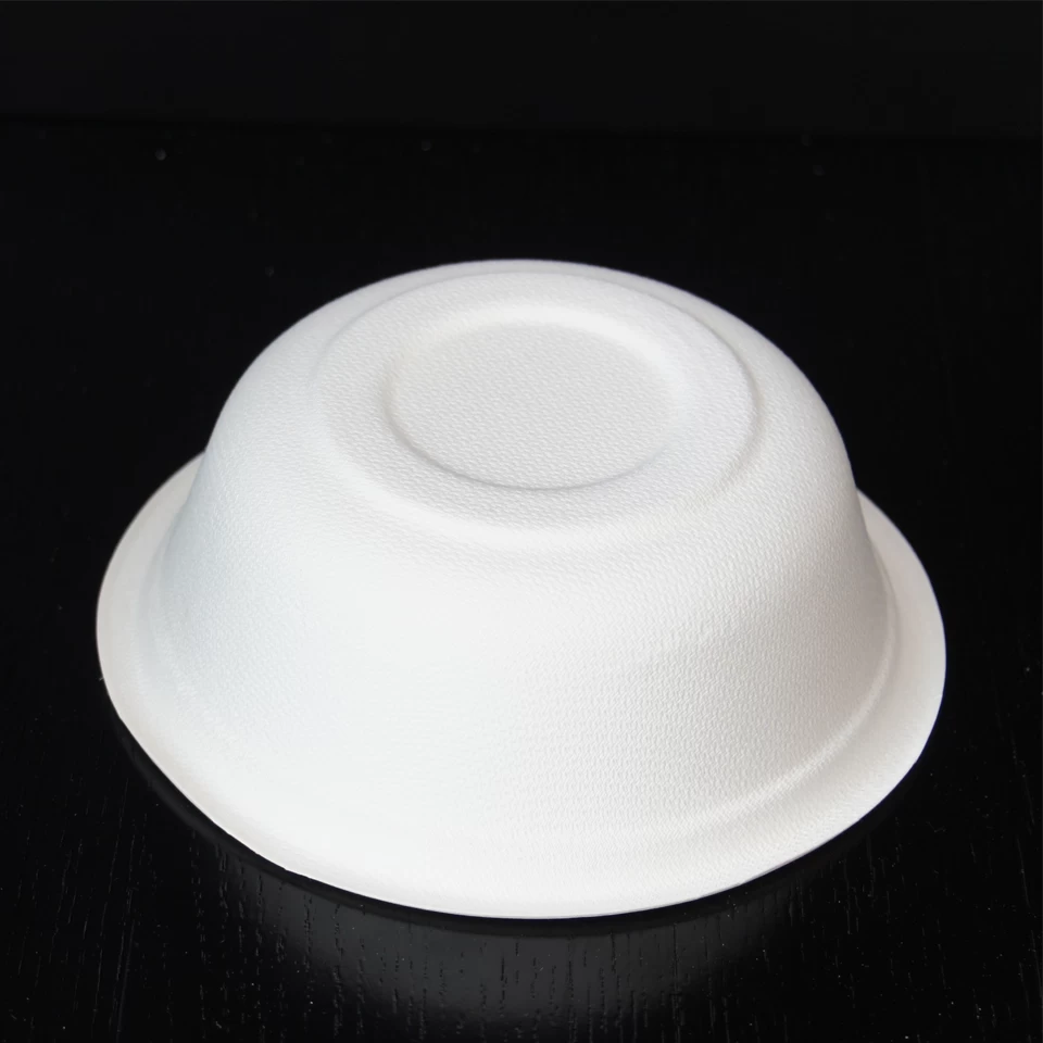 Fabricante de microondas de tazón de sopa de bagazo de caña de azúcar desechable degradable de 500 ml de 18 oz