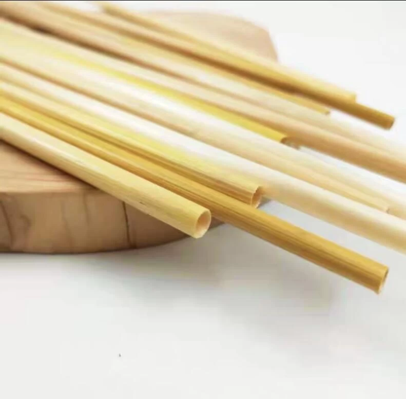 Fabricante de paja de trigo reutilizable de 200 mm de longitud y 3-5 mm de diámetro
