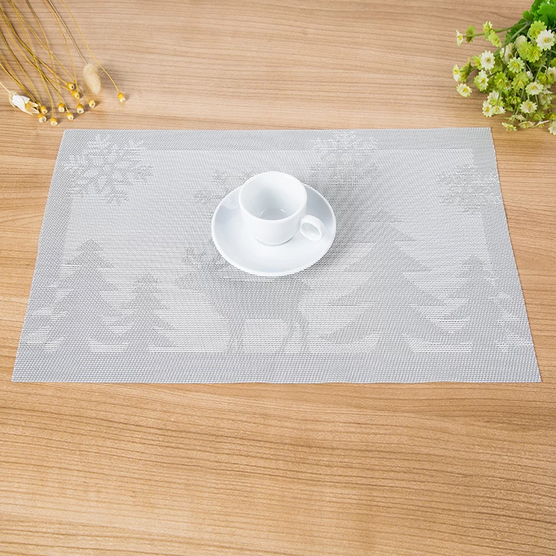 Proveedor de mantel antideslizante de PVC al por mayor de 45 * 30 cm