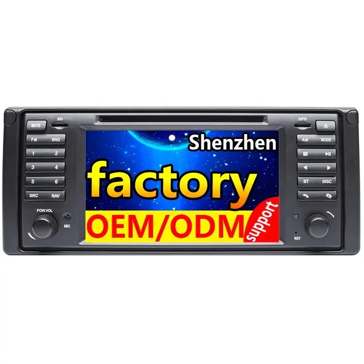 1 DIN 7 '' Android 11 Araba+DVD+BMW E53 E39 X5 Dört Çekirdek Otomatik+Radyo+Araba+Multimedya+Stereo+Ses SWC