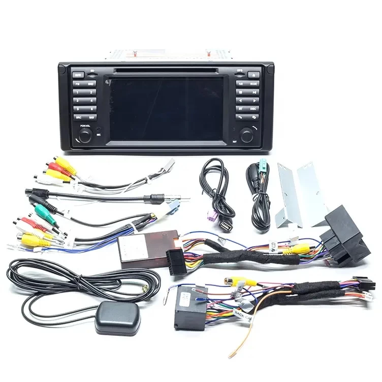 1 DIN 7 '' Android 11 Araba+DVD+BMW E53 E39 X5 Dört Çekirdek Otomatik+Radyo+Araba+Multimedya+Stereo+Ses SWC
