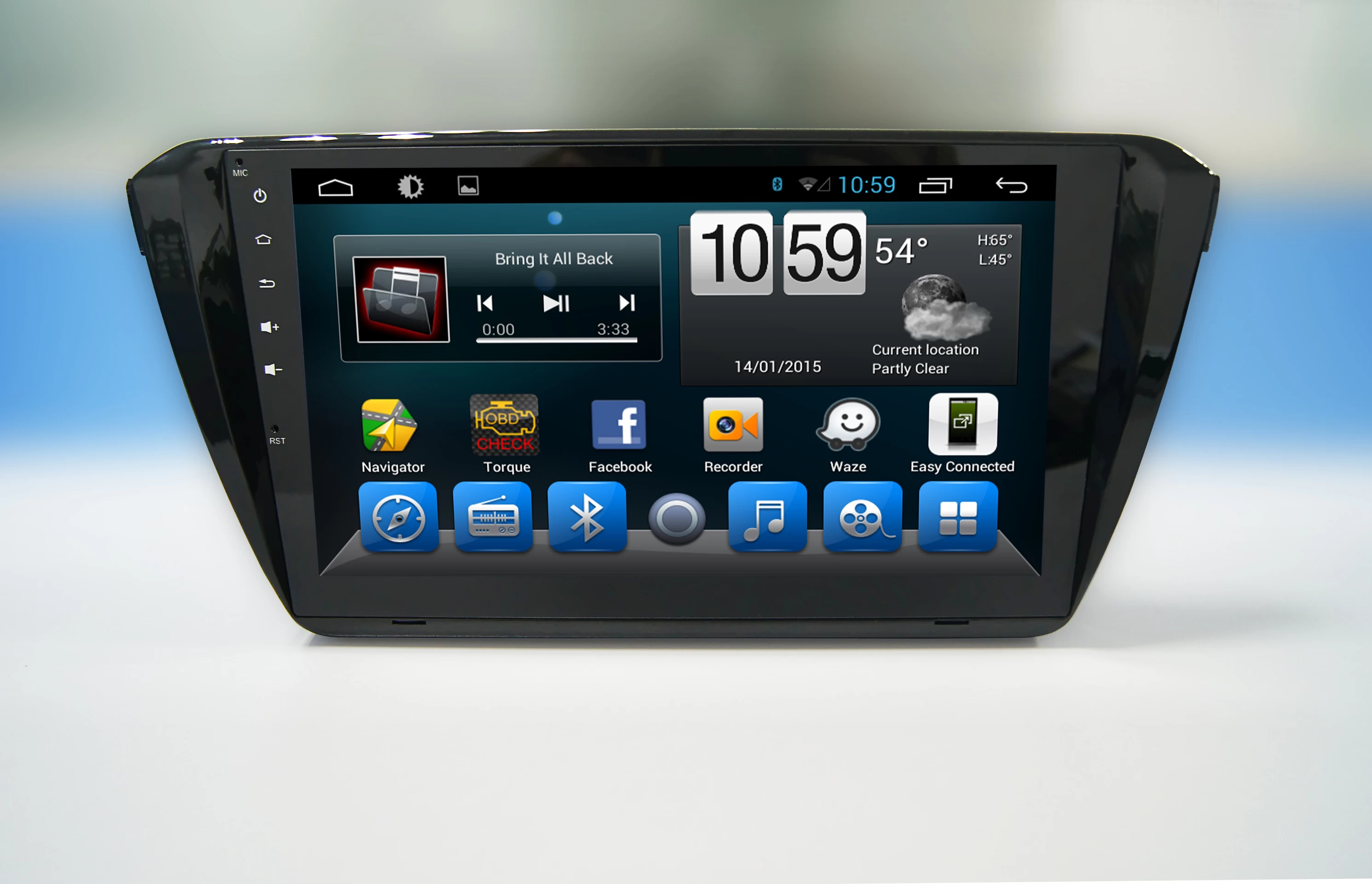10.1'' Android 7.1 Skoda Superb Car DVD GPS