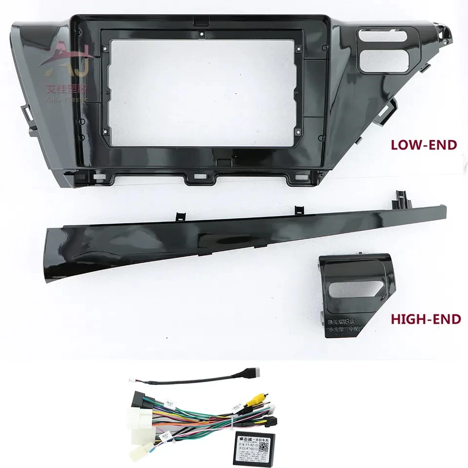 10.1INCH Car radio DVD Navigation Fascia Panel For TOYOTA 2018-2019 CAMRY Car Harness Canbus