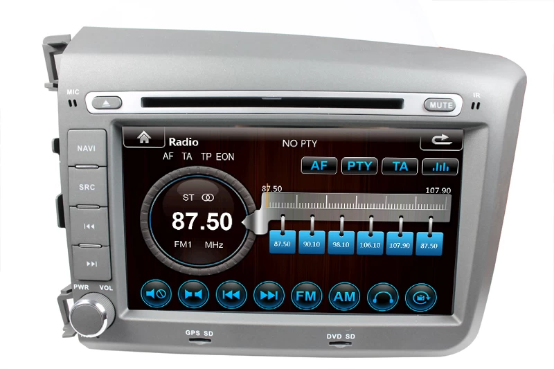 Car DVD for Honda 2012 CIVIC  left ST-8016