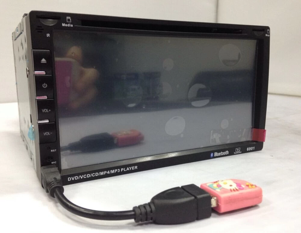 6.95" Double Din Universal Car DVD Player ST-2040