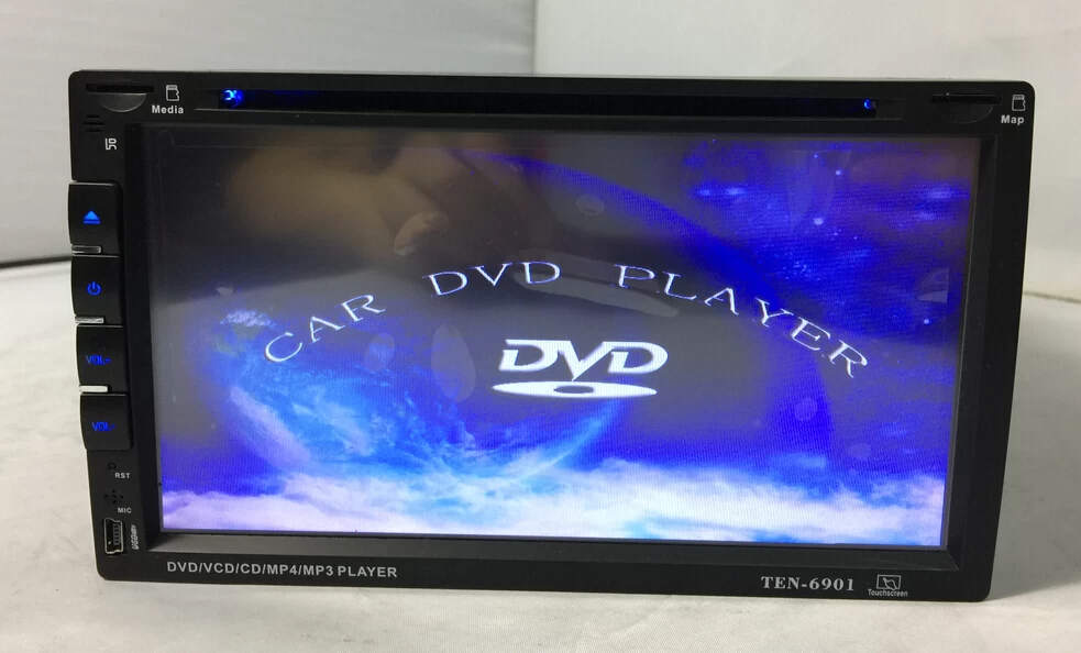 6.95" Double Din Universal Car DVD Player ST-2040