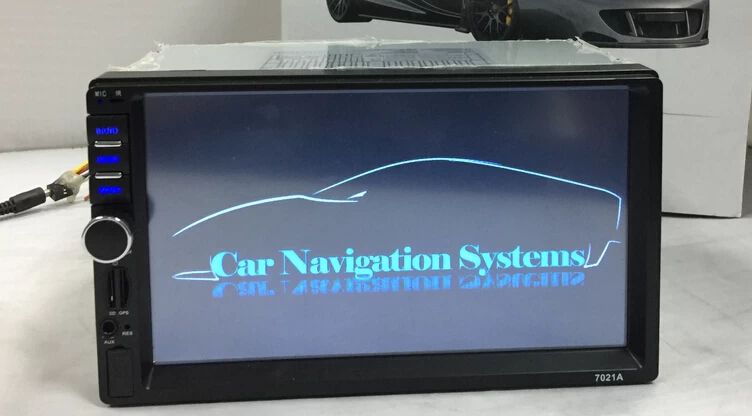 7" Double Din Universal Car DVD Player ST-3021