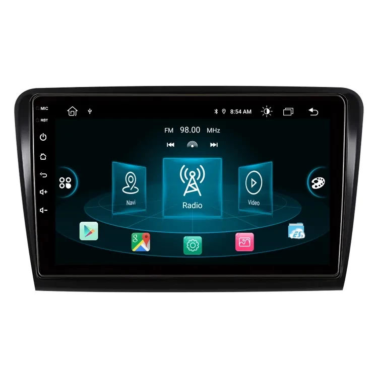 8+128G Carplay DSP Android Auto For Skoda Superb 2 2008-2015 Navigation 4G Autoradio Stereo Car Radio Multimedia GPS DVD Player