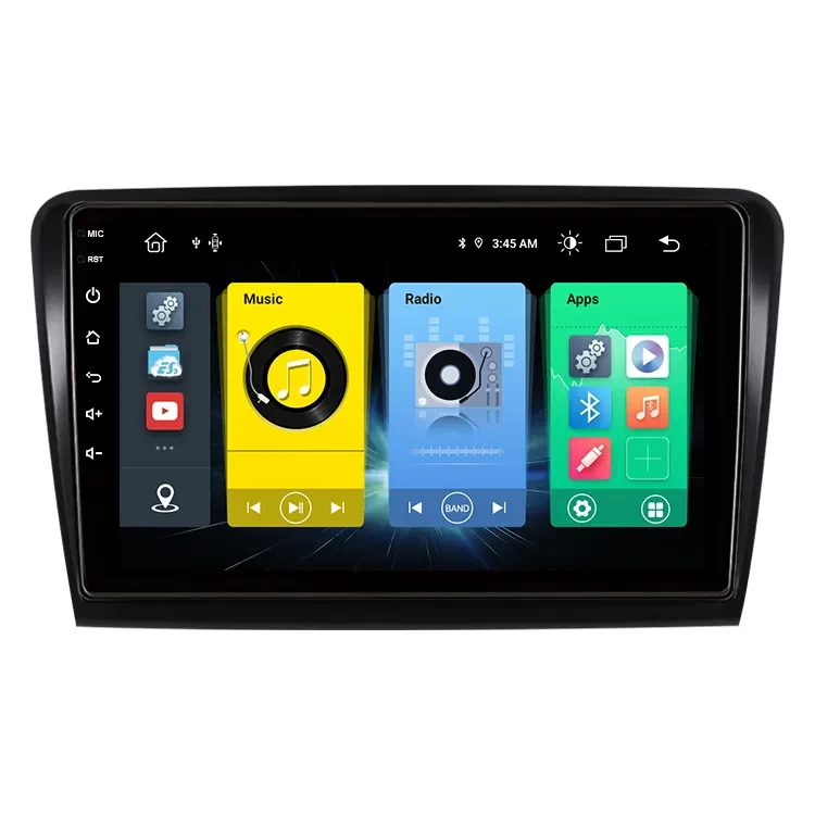 8+128G Carplay DSP Android Auto For Skoda Superb 2 2008-2015 Navigation 4G Autoradio Stereo Car Radio Multimedia GPS DVD Player