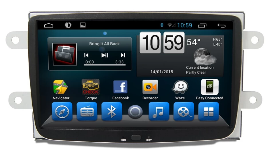 8'' Android 7.1Renault Duster Car DVD GPS
