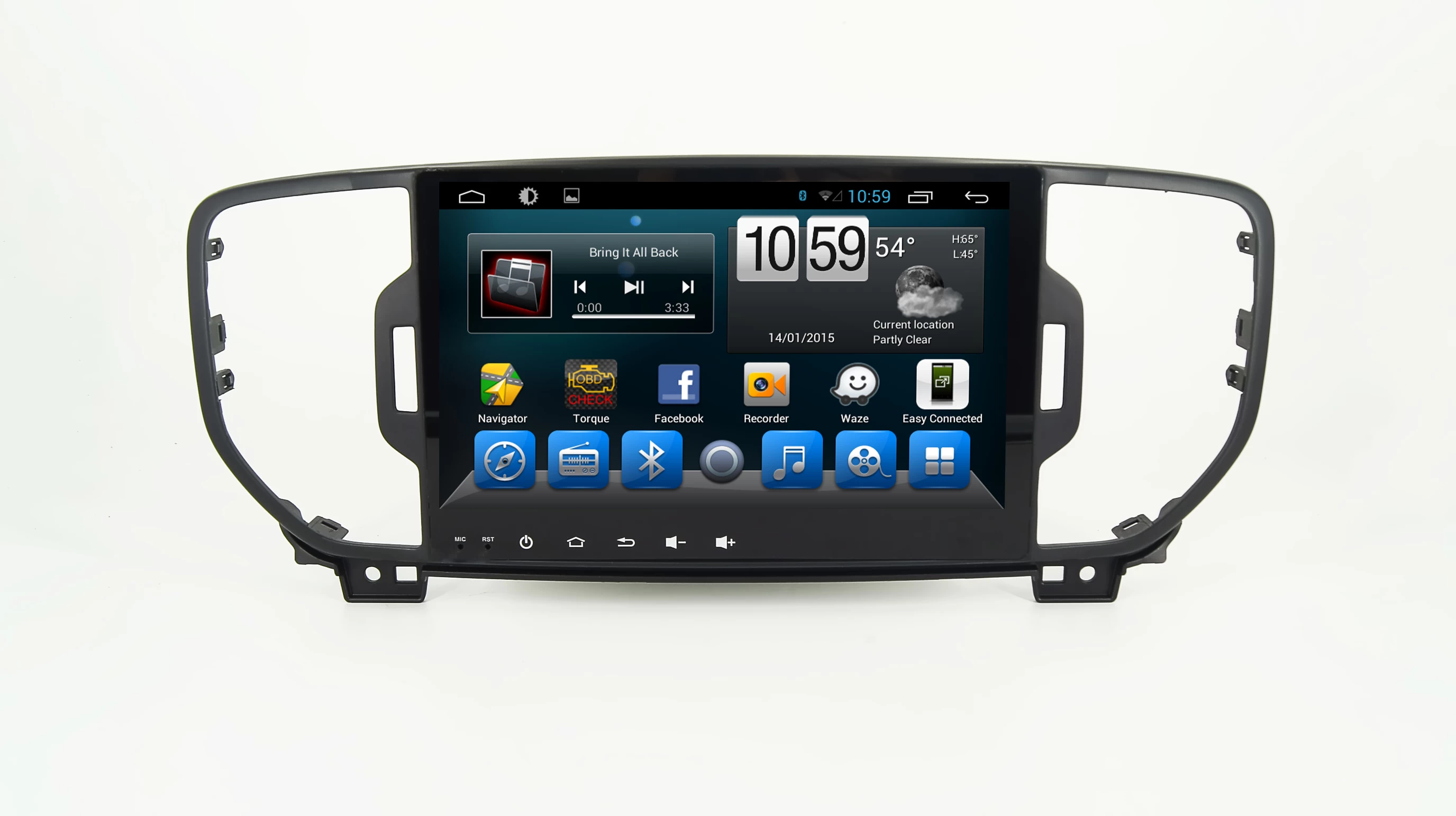 9'' Android 7.1 Kia Sportage 2016 Car DVD GPS ST-9021