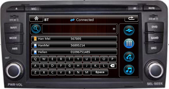 Car DVD for AUDI A3 S3 RS3  ST-7461