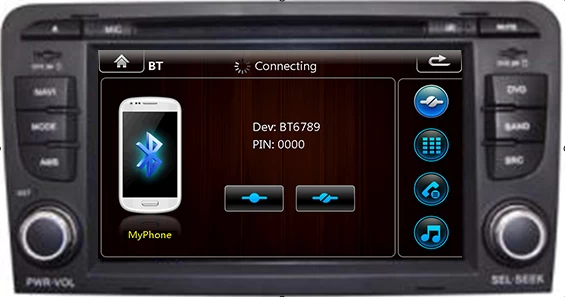 Car DVD for AUDI A3 S3 RS3  ST-7461
